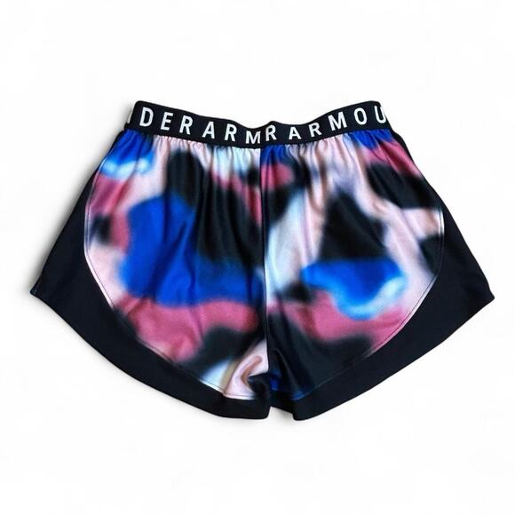 NWOT Under Armour Women's Medium Play Up 3.0 Shorts Loose Fit Gradient - Picture 3 of 7